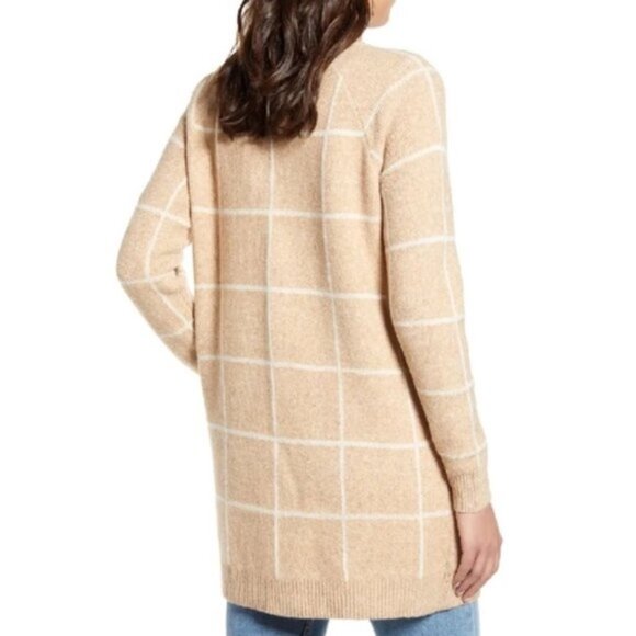 Vero Moda Check Open Front Cardigan - Picture 2 of 6